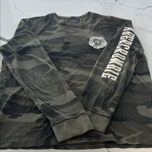 Abercrombie & Fitch Camouflage Long Sleeve Tee men